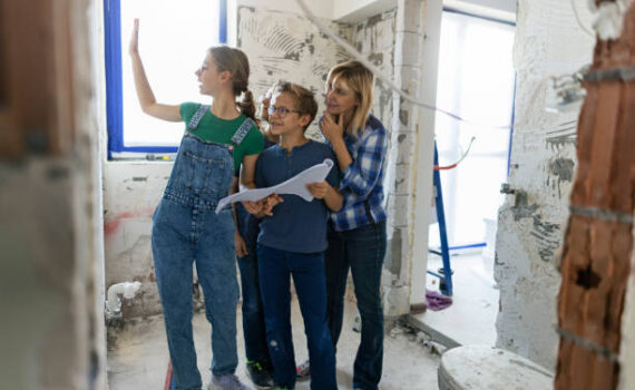 Renovierungsarbeiten durchführen